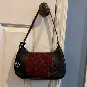 Beautiful Brighton heart detail shoulder bag